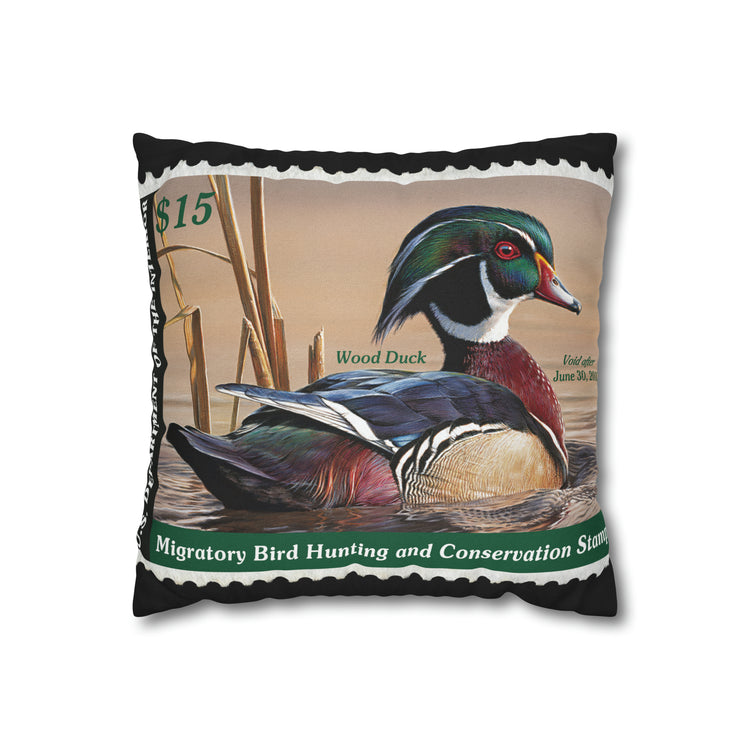 Official 2012-2013 Federal Duck Stamp - Zippered Pillow Cover