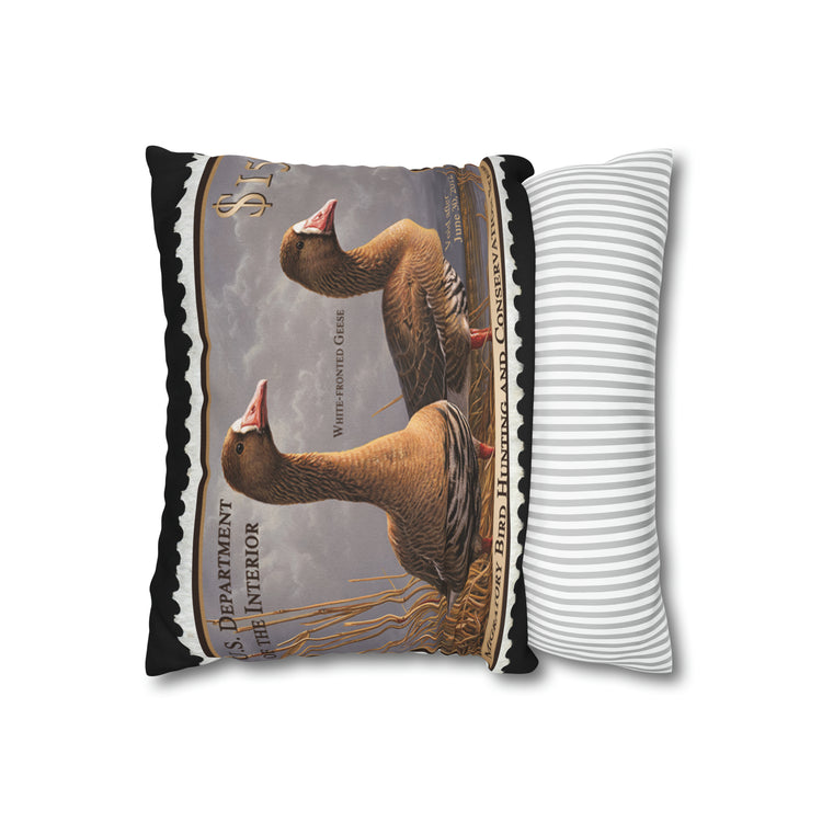 Official 2011-2012 Federal Duck Stamp - Zippered Pillow Cover