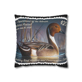 Official 2024-2025 Federal Duck Stamp - Zippered Pillow Cover