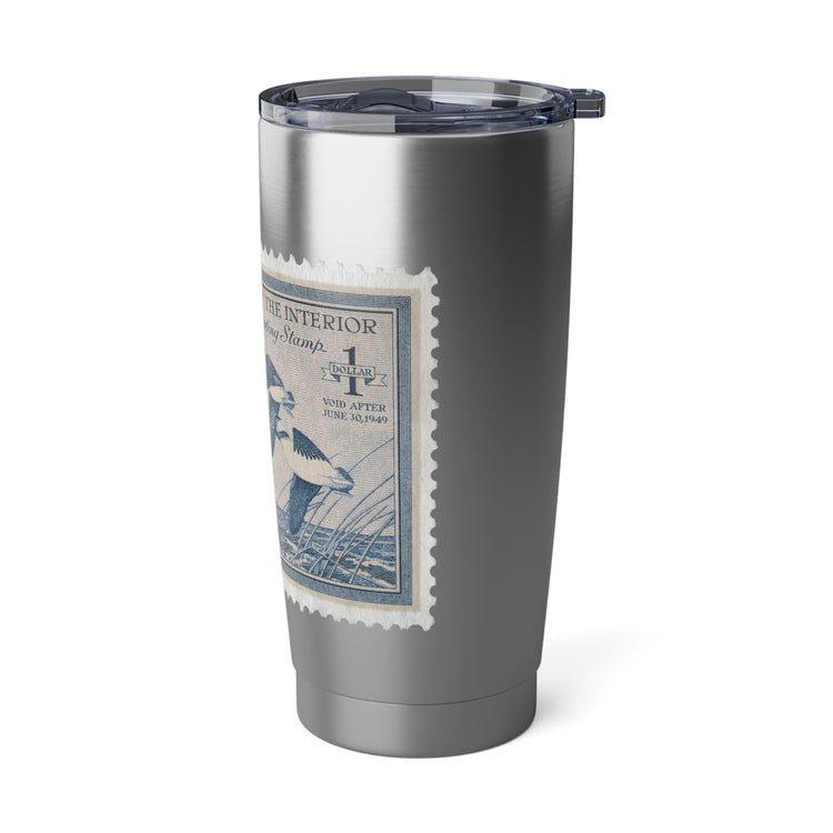 Official 1948-1949 Federal Duck Stamp - Stainless Steel Tumbler