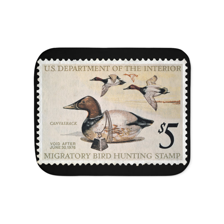 Official 1975-1976 Federal Duck Stamp - Sherpa Blanket