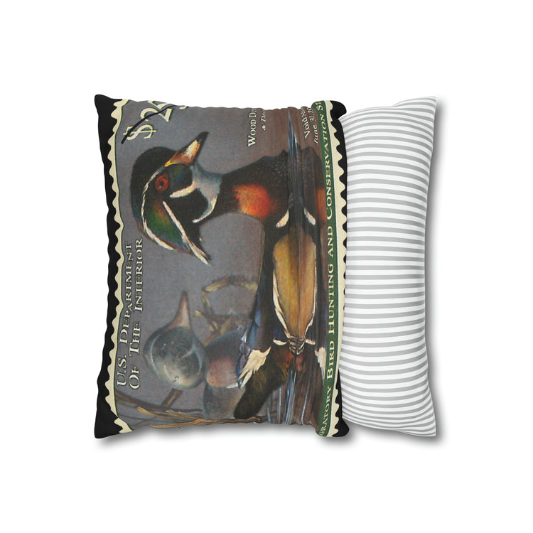 Official 2019-2020 Federal Duck Stamp - Zippered Pillow Cover