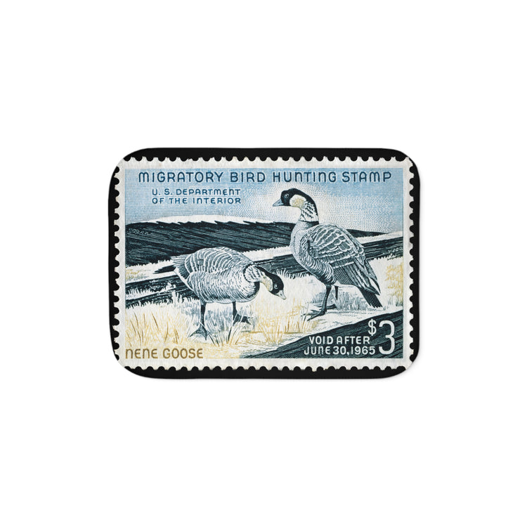 Official 1964-1965 Federal Duck Stamp - Sherpa Blanket