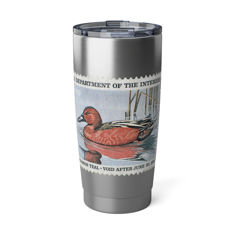 Official 1985-1986 Federal Duck Stamp - Stainless Steel Tumbler