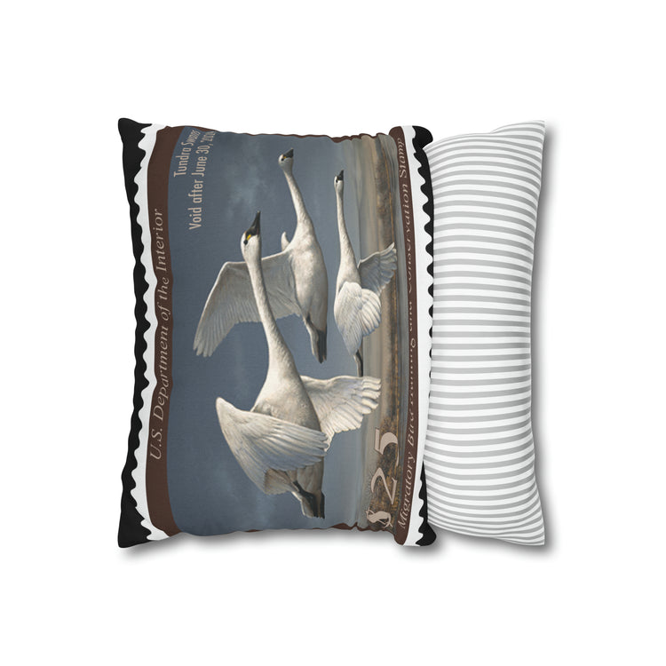 Official 2023-2024 Federal Duck Stamp - Zippered Pillow Cover