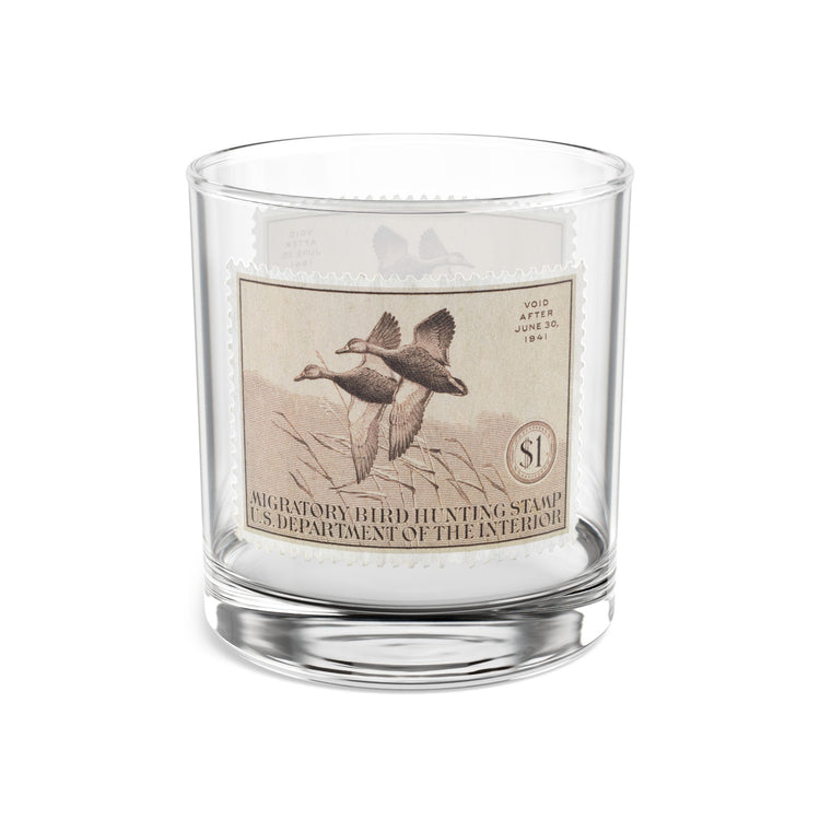 Official 1940 - 1941 Federal Duck Stamp - Whiskey Glass