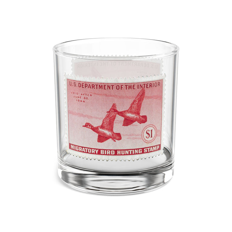 Official 1943 - 1944 Federal Duck Stamp - Whiskey Glass