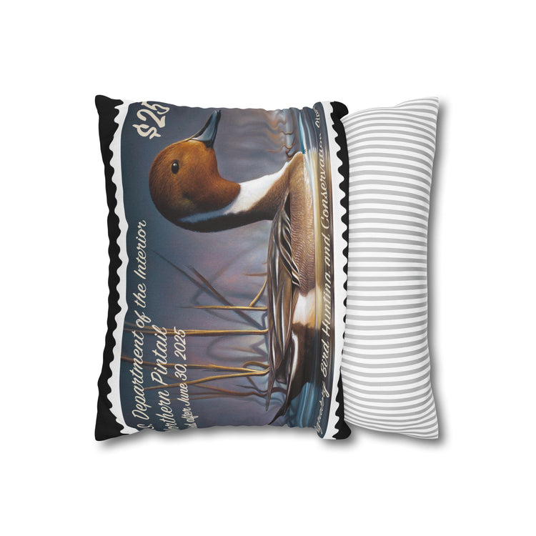 Official 2024-2025 Federal Duck Stamp - Zippered Pillow Cover