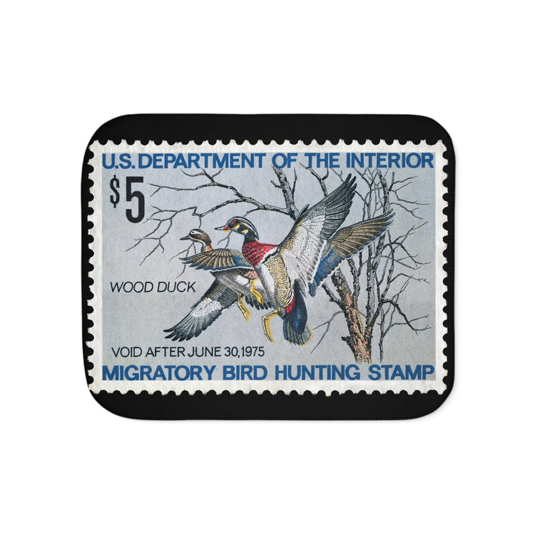 Official 1974-1975 Federal Duck Stamp - Sherpa Blanket