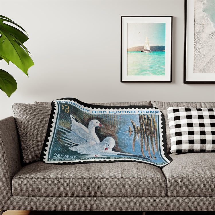 Official 1970-1971 Federal Duck Stamp - Sherpa Blanket