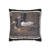 Official 2007-2008 Federal Duck Stamp - Zippered Pillow Cover