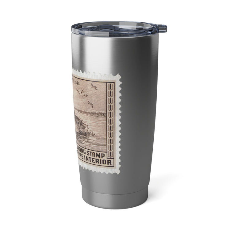 Official 1939-1940 Federal Duck Stamp - Stainless Steel Tumbler