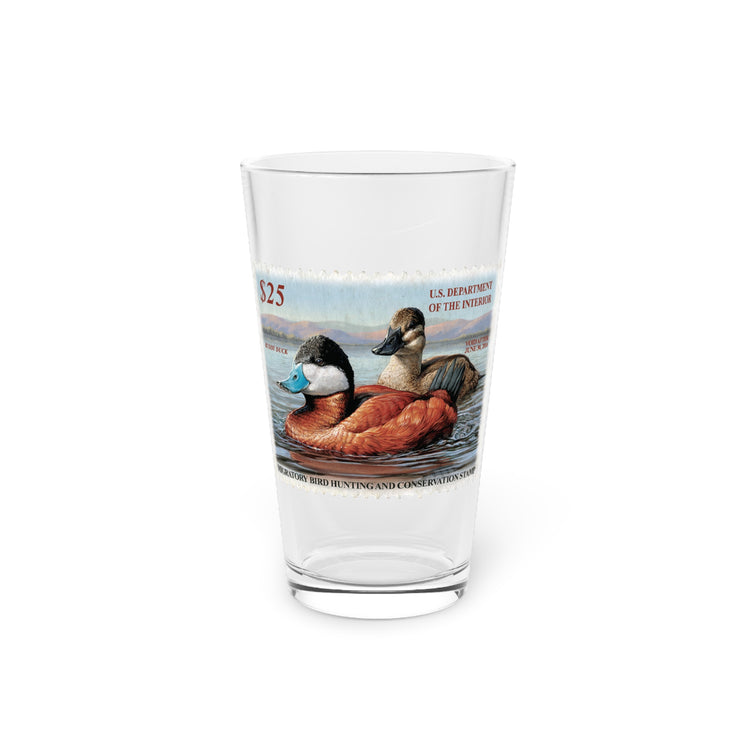 Official 2015-2016 Federal Duck Stamp - Pint Glass