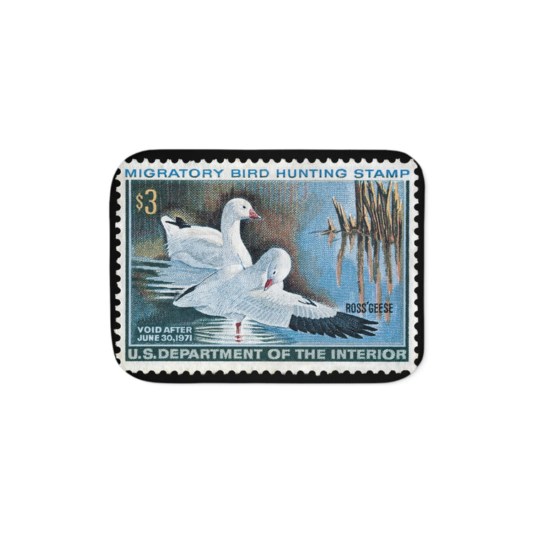Official 1970-1971 Federal Duck Stamp - Sherpa Blanket