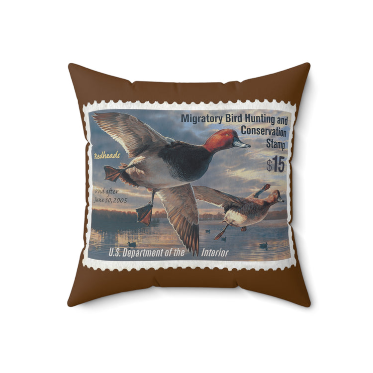 Official 2004-2005 Federal Duck Stamp - Brown Pillow