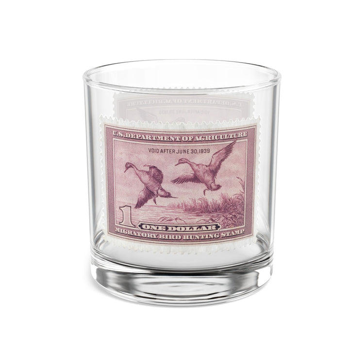 Official 1938 - 1939 Federal Duck Stamp - Whiskey Glass
