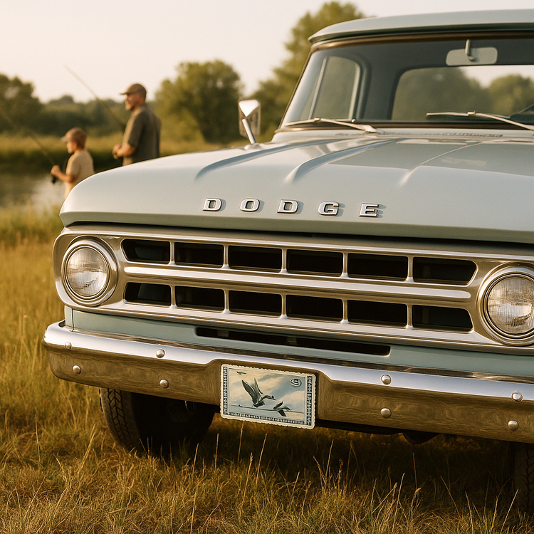 Official 1963 - 1964 Federal Duck Stamp - License Plate