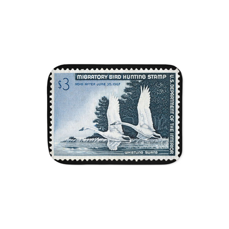 Official 1966-1967 Federal Duck Stamp - Sherpa Blanket