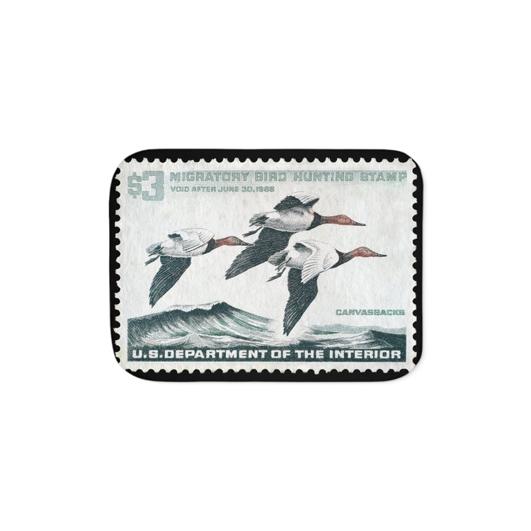 Official 1965-1966 Federal Duck Stamp - Sherpa Blanket