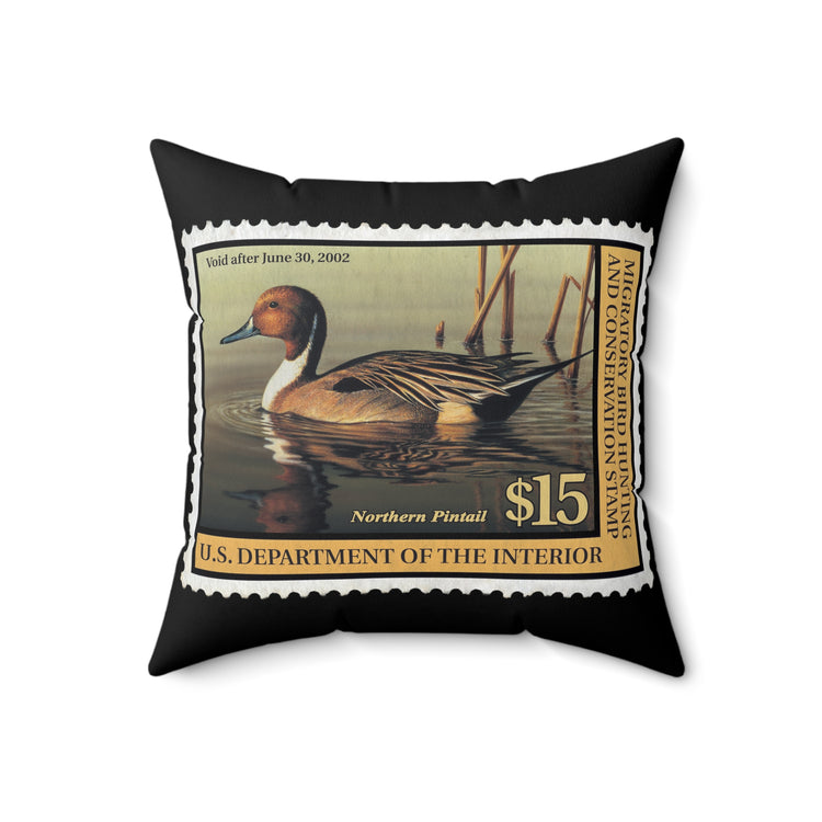 Official 2001-2002 Federal Duck Stamp - Black Pillow