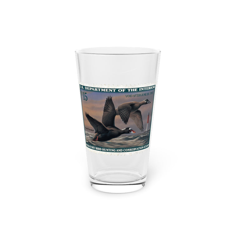 Official 1996-1997 Federal Duck Stamp - Pint Glass