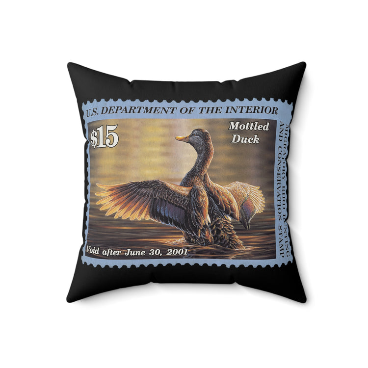 Official 2000-2001 Federal Duck Stamp - Black Pillow