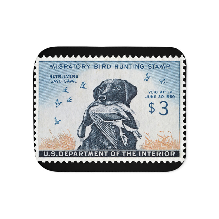 Official 1959 - 1960 Federal Duck Stamp - Sherpa Blanket