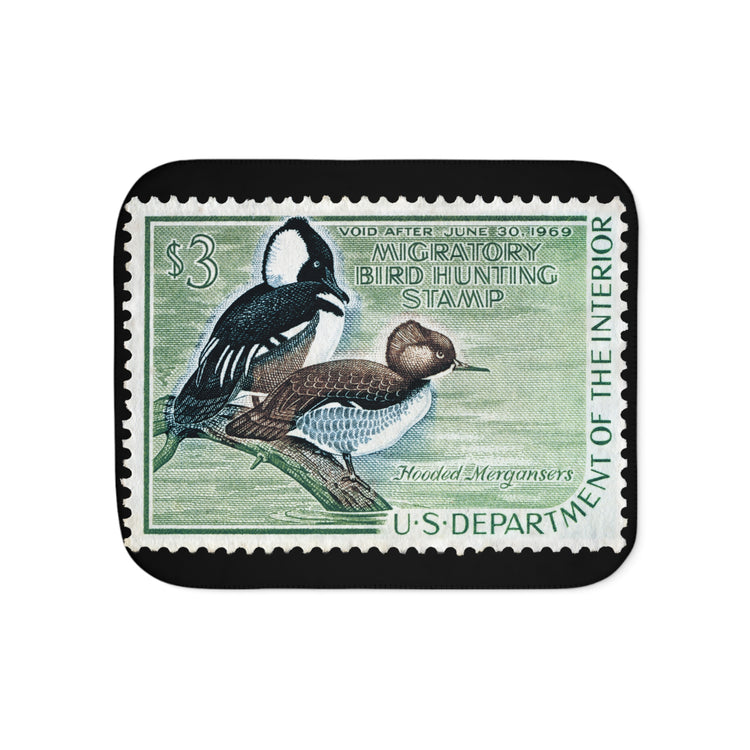 Official 1968-1969 Federal Duck Stamp - Sherpa Blanket