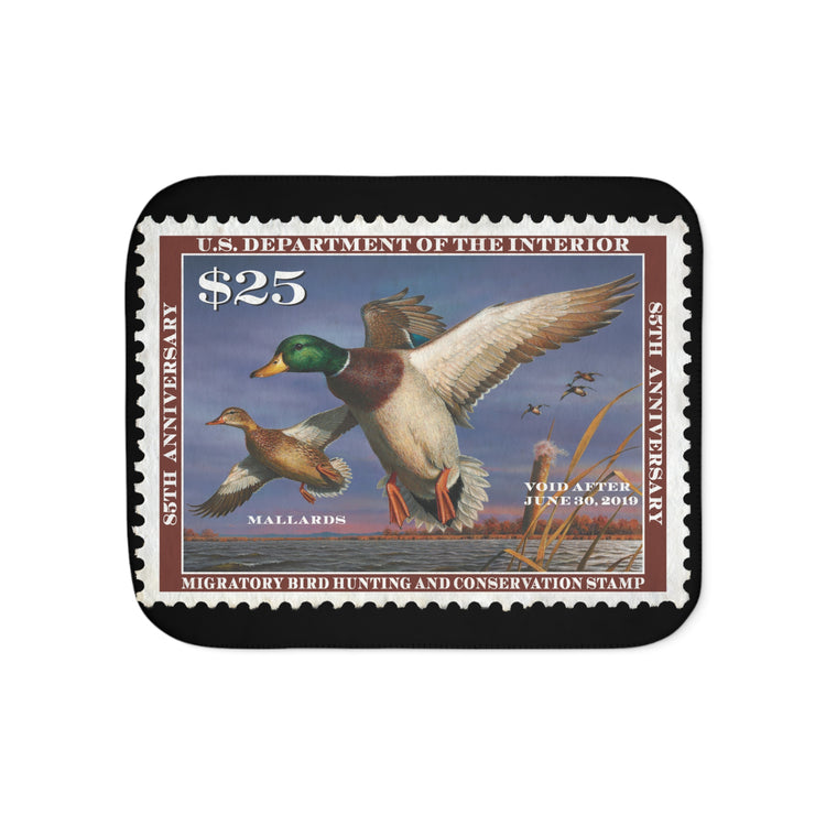 Official 2018-2019 Federal Duck Stamp - Sherpa Blanket