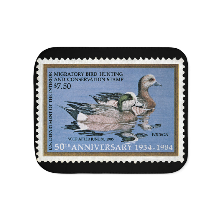 Official 1984-1985 Federal Duck Stamp - Sherpa Blanket