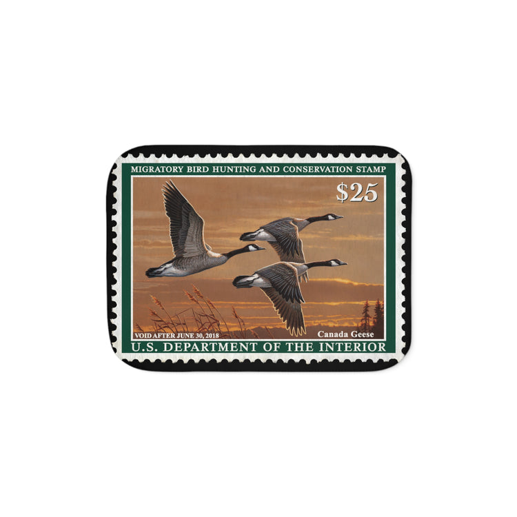 Official 2017-2018 Federal Duck Stamp - Sherpa Blanket