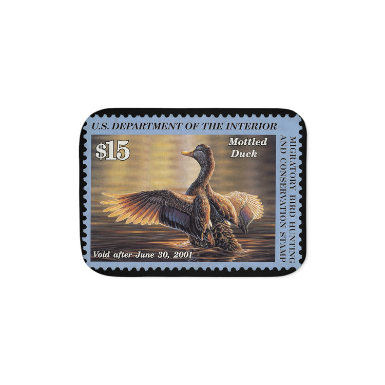 Official 2000-2001 Federal Duck Stamp - Sherpa Blanket