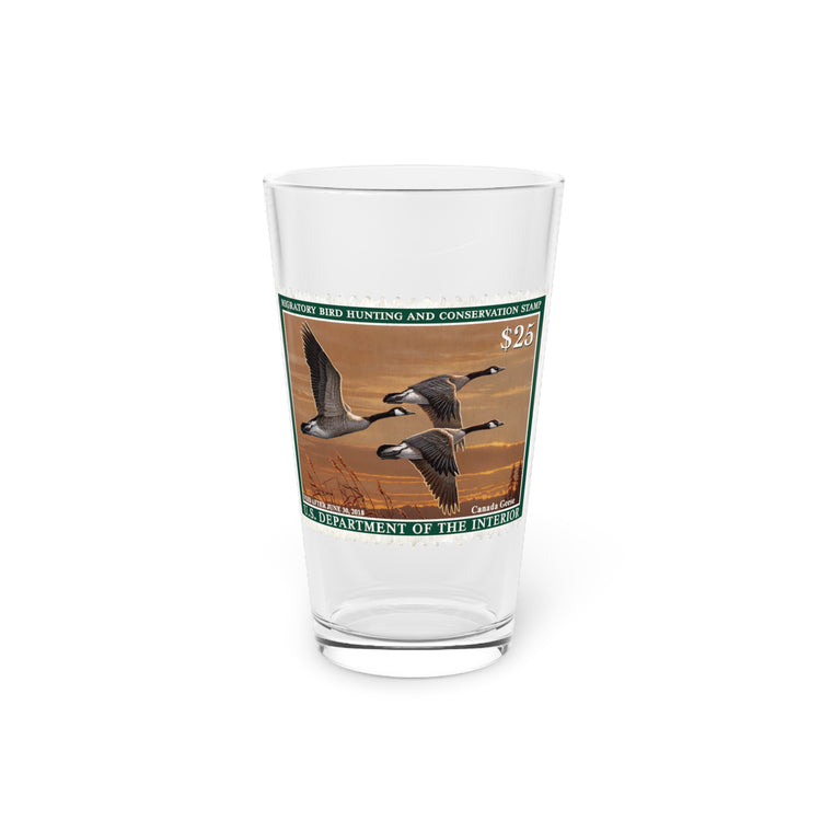 Official 2017-2018 Federal Duck Stamp - Pint Glass