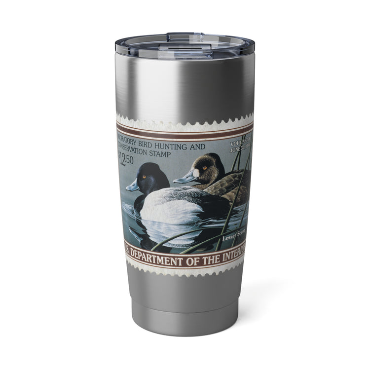 Official 1989-1990 Federal Duck Stamp - Stainless Steel Tumbler