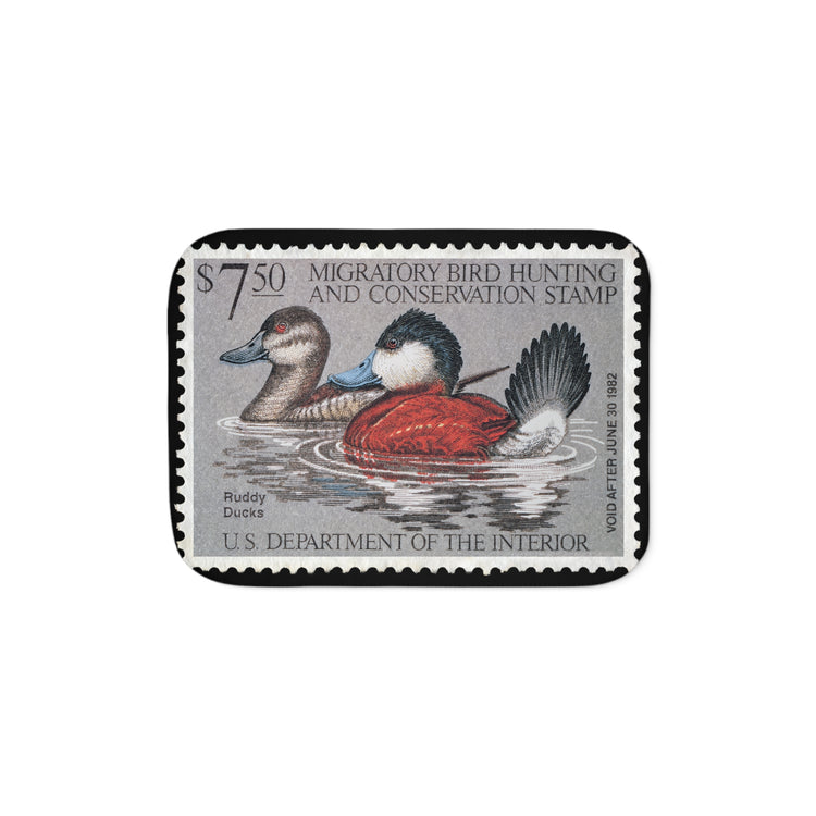 Official 1981-1982 Federal Duck Stamp - Sherpa Blanket