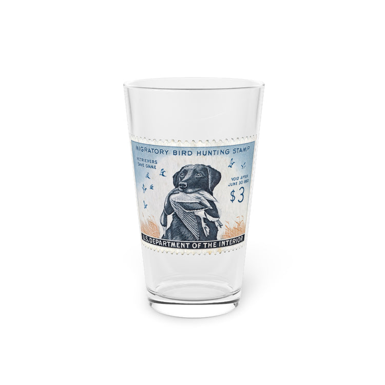 Official 1959-1960 Federal Duck Stamp - Pint Glass