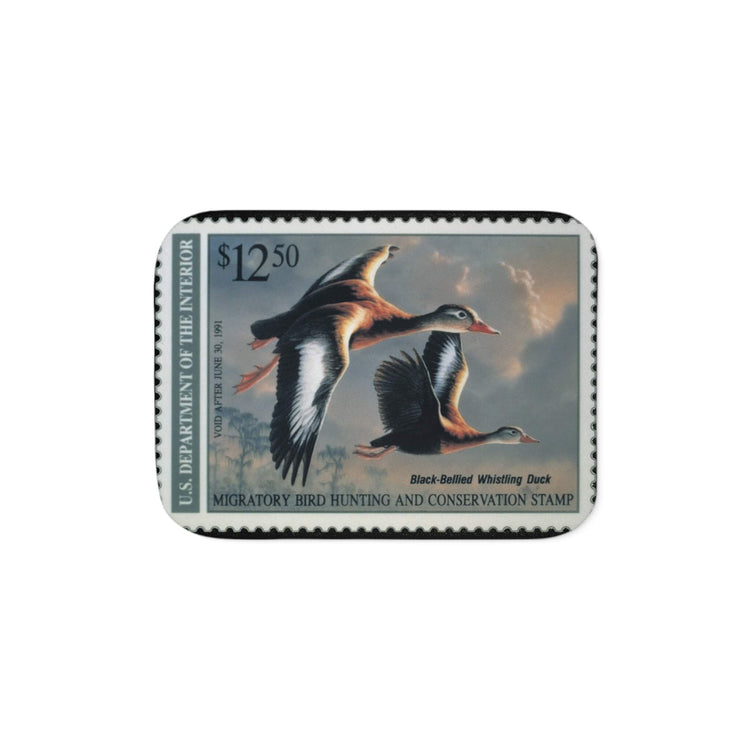 Official 1990-1991 Federal Duck Stamp - Sherpa Blanket