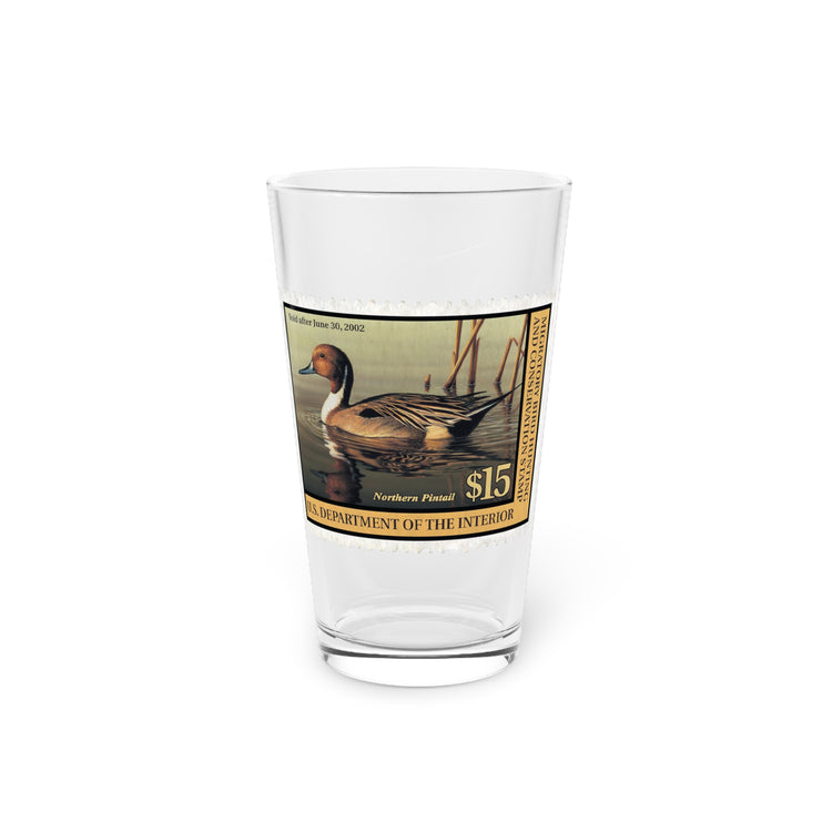 Official 2001-2002 Federal Duck Stamp - Pint Glass