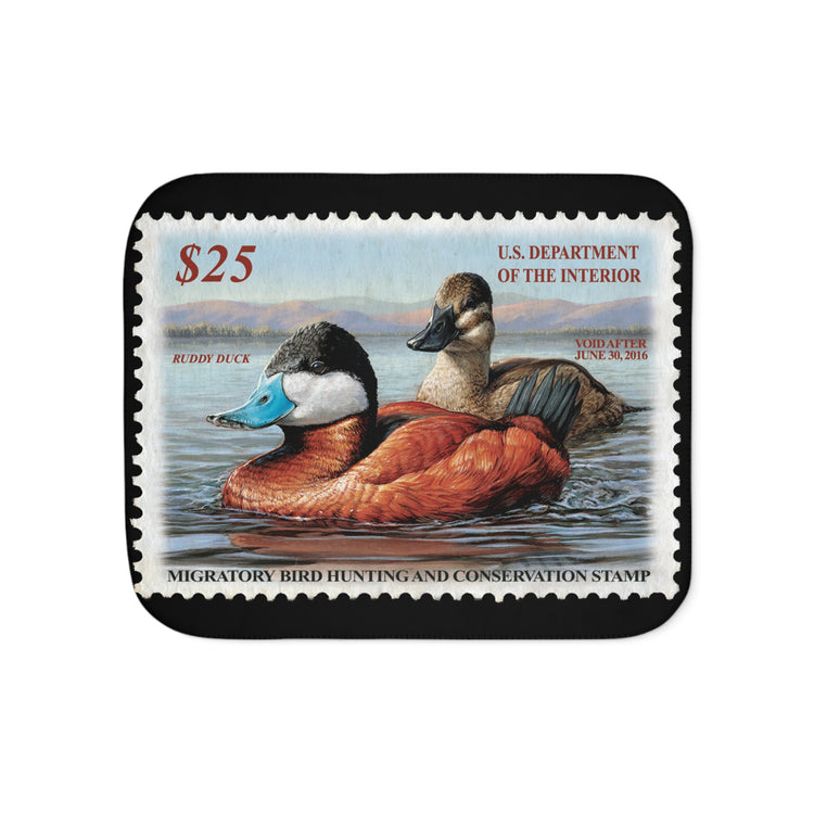 Official 2015-2016 Federal Duck Stamp - Sherpa Blanket, Two Colors