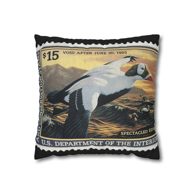 Official 1992-1993 Federal Duck Stamp - Zippered Pillow Cover