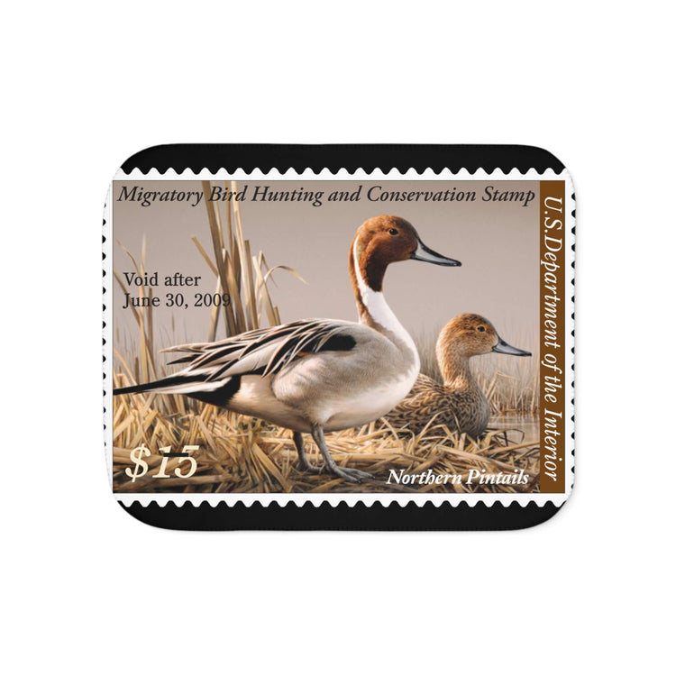 Official 2008-2009 Federal Duck Stamp - Sherpa Blanket