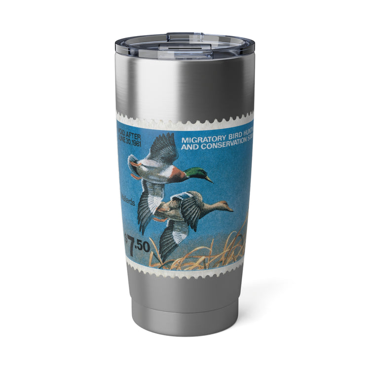 Official 1980-1981 Federal Duck Stamp - Stainless Steel Tumbler