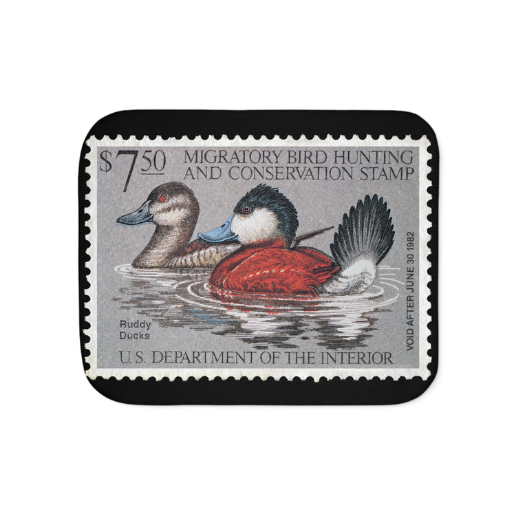 Official 1981-1982 Federal Duck Stamp - Sherpa Blanket