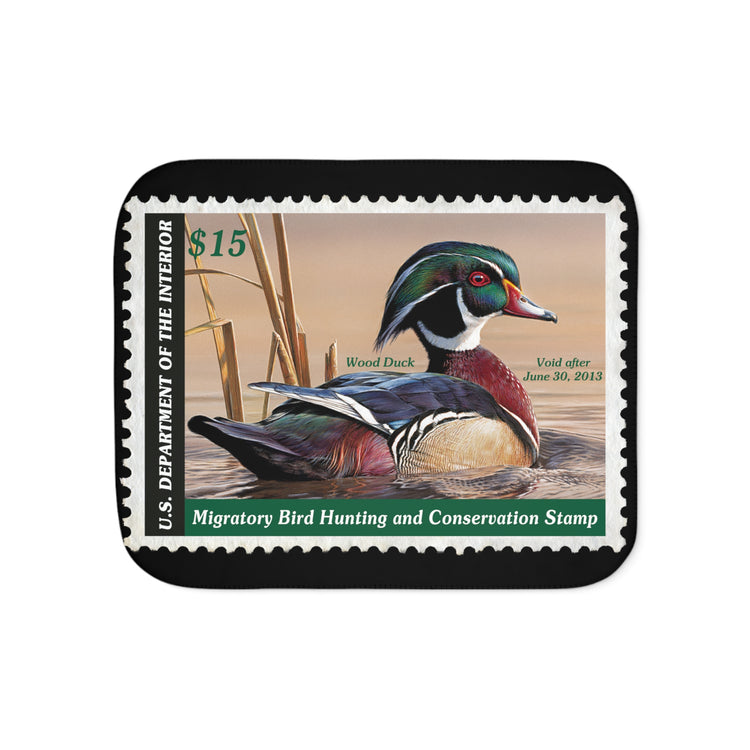 Official 2012-2013 Federal Duck Stamp - Sherpa Blanket