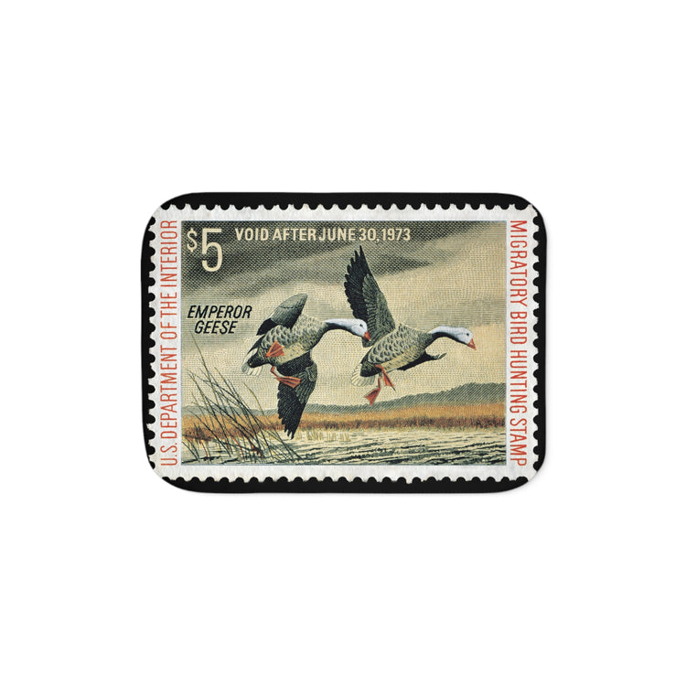 Official 1972-1973 Federal Duck Stamp - Sherpa Blanket