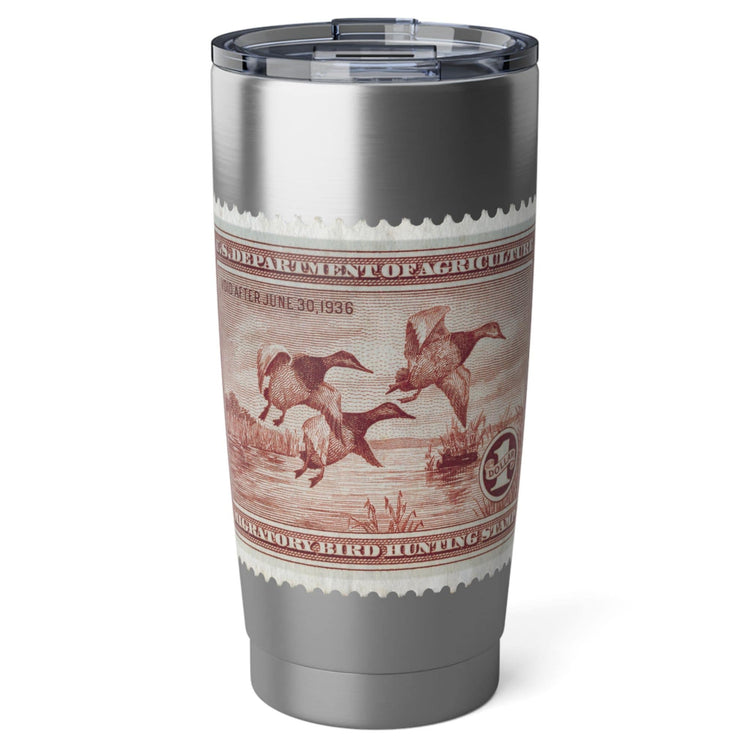 Official 1935-1936 Federal Duck Stamp - Stainless Steel Tumbler