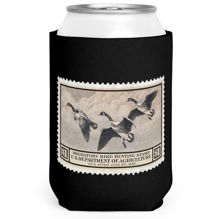 Official 1936-1937 Duck Stamp - Can Cooler Sleeve