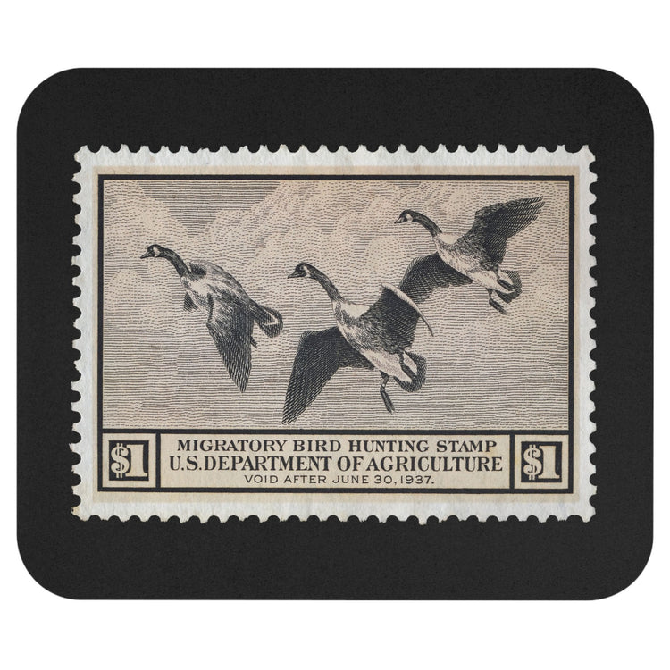 Official 1936-1937 Federal Duck Stamp - Mouse Pad