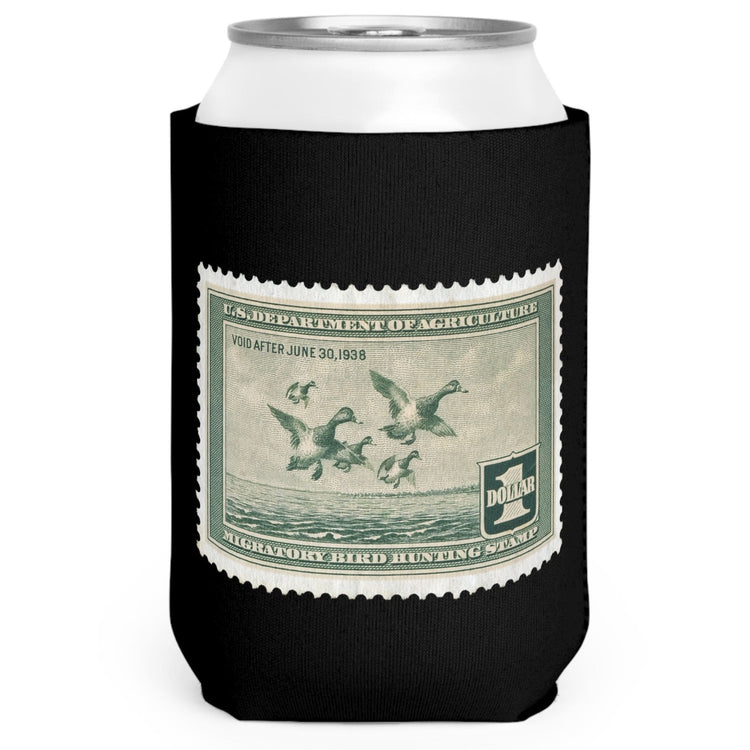 Official 1937-1938 Duck Stamp - Can Cooler Sleeve