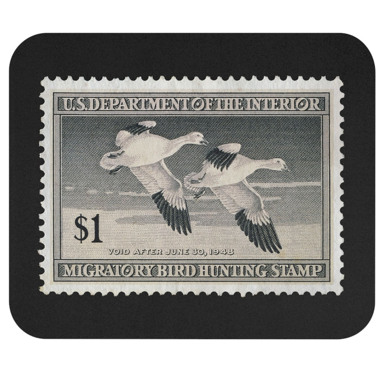 Official 1947-1948 Federal Duck Stamp - Mouse Pad